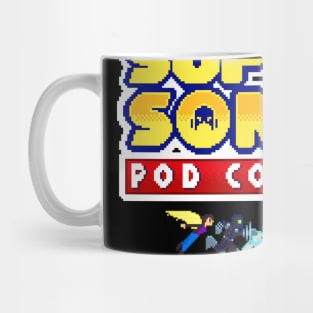 Super-SONIC "Hedgehog Day" retro pixelated Mug